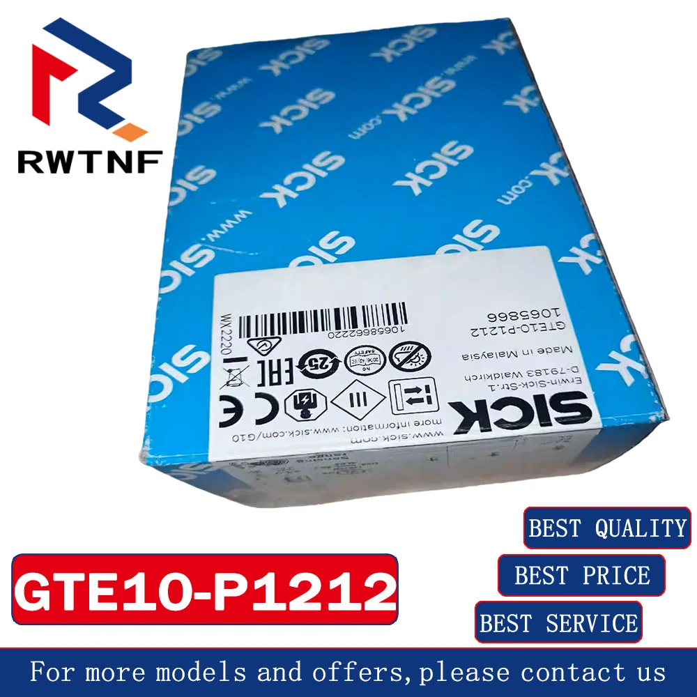 

Совершенно новый оригинальный датчик фотоэлектрического переключателя SICK GTE10-P1212, 100% оригинальный складской запас