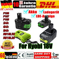 P108 RB18L50 For Ryobi One 18v Battery For Ryobi One P102 P103 Replacement Battery BPL1820 RB18L20 RB18L40 Cordless Tool
