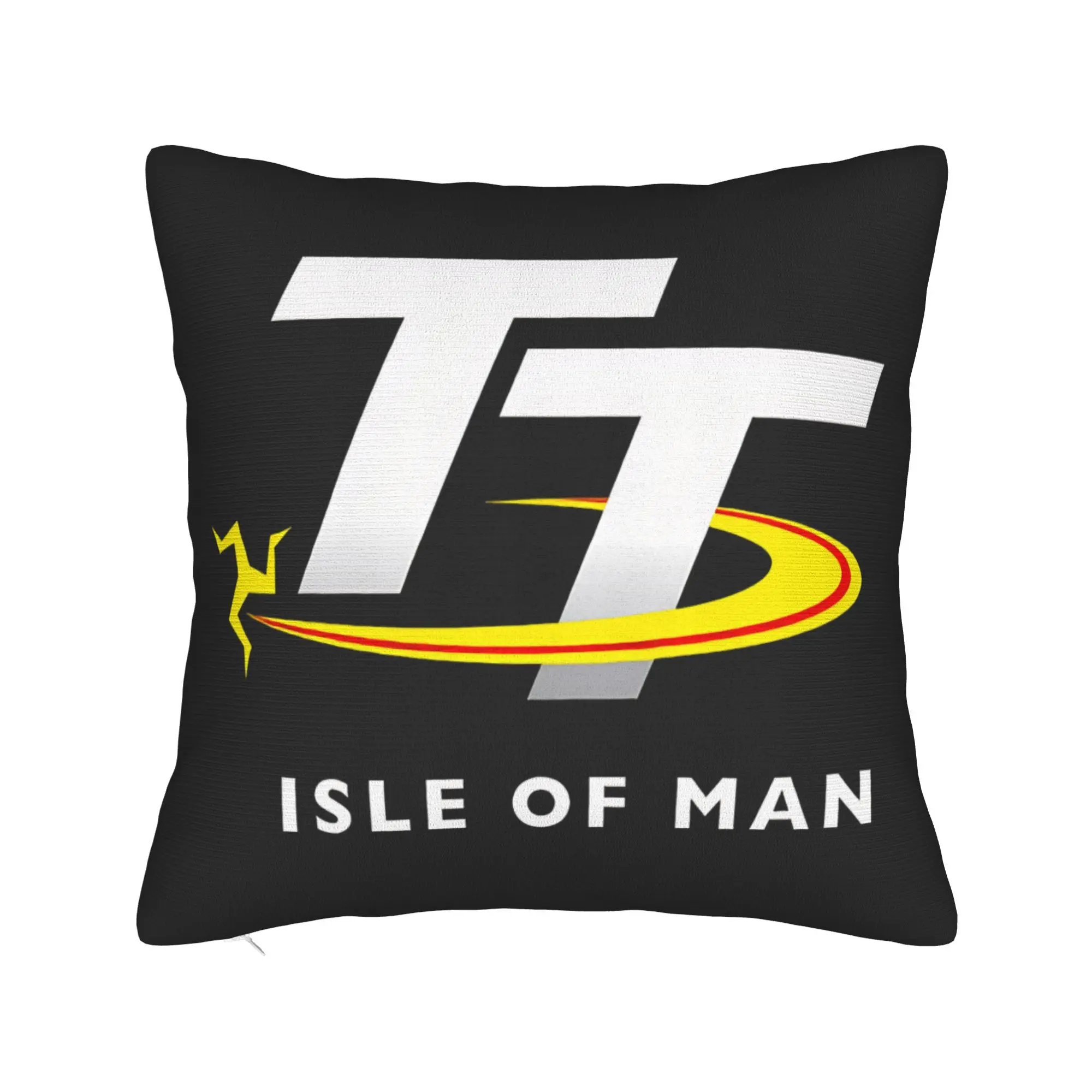 Pillow Cover Isle of Man TT Road Bike Race  Fashion Pillow Case For Living Room Chair Pillowcases