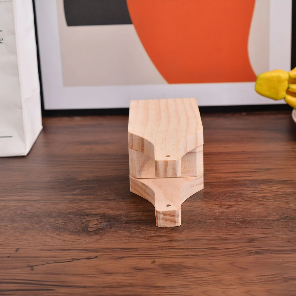 

Wooden Crusher Masher Light Brown Plant Smasher for Tostones Banana Press Potato Grinder Solid Wood Kitchen Tool Baking Snack