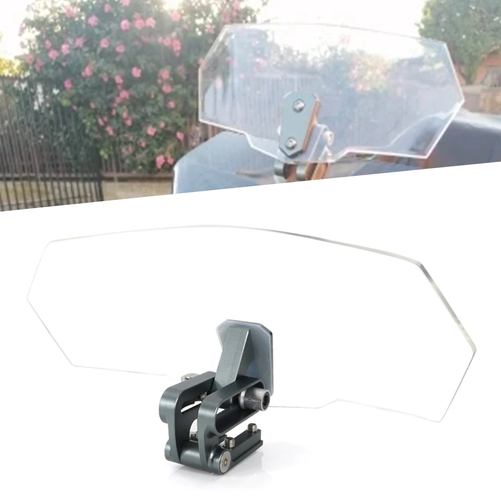 

Clip On Windshield Extension Spoiler For BMW F650GS F700GS F850GS Adv R1200R R1200GS ADV R1250 GS ADV K1300S F800R Yamaha FJ-09