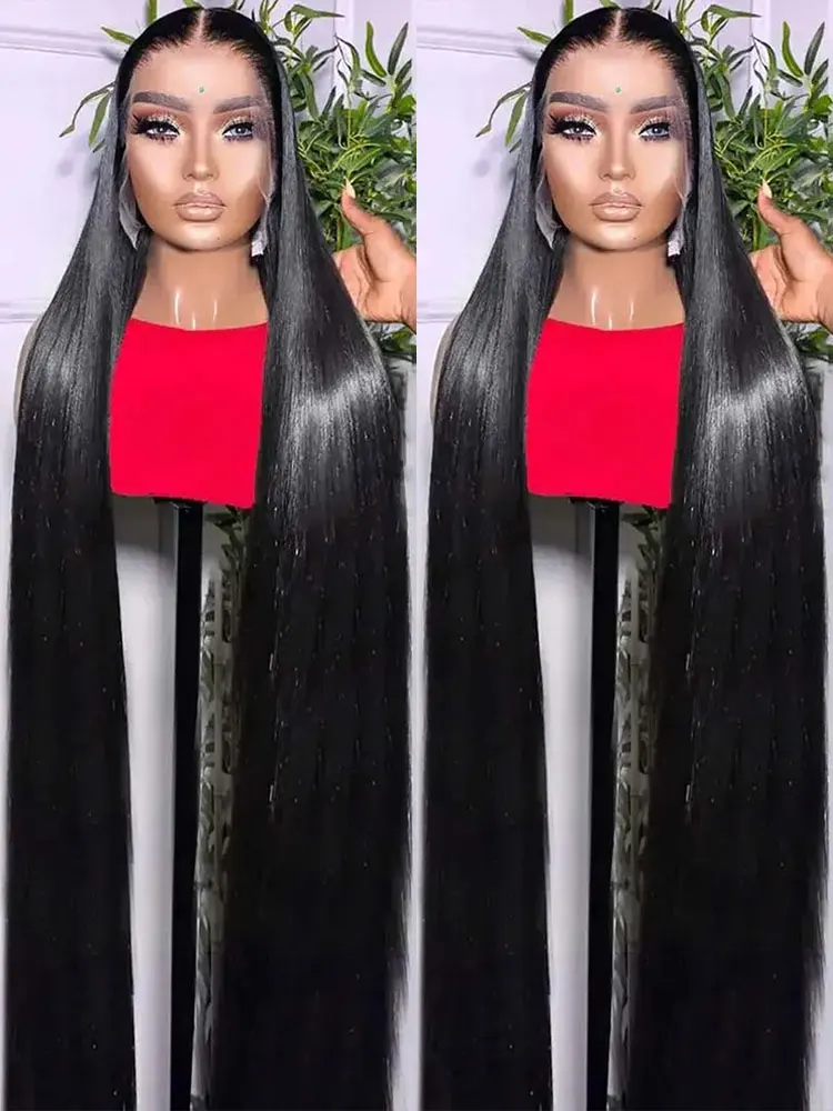 Malaysian Bone Straight Lace Front Wigs 100% Human Hair Real 250 Density 13x6 13x4 HD Lace Front Human Hair Wig Pre Plucked