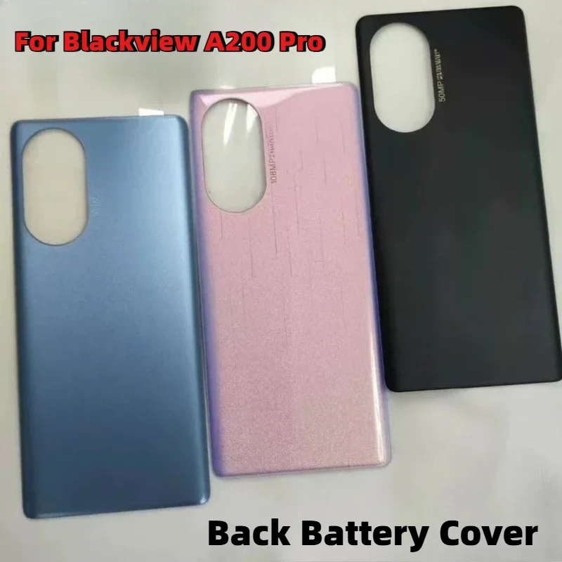 Battery Back Cover For Blackview A200Pro Rear Housing Lid Phone Case With Adhesive Replacement