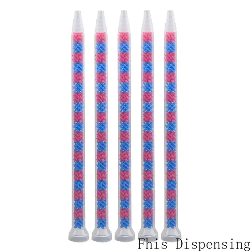 

Pack of 200 Static Mixing Tube Cross Cross Core X Type AB Glue Stirring Tube GSM9-20