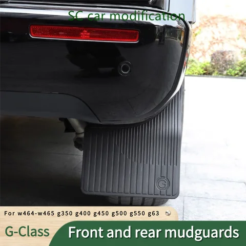 For Mercedes-Benz G W464 W465 2019-2026 G350 G400 G450 G500 G55 G63 G65 Mud Flaps Splash Guards Wheel Mudguards Exterior Parts