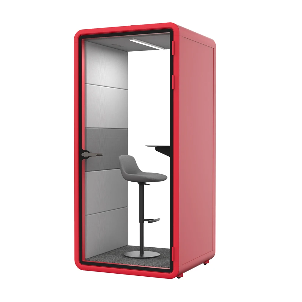 Office Focus Soundproof Booth Customized Desktop Installation Acoustic Noise Isolation Pod for Personal Independent Working Data