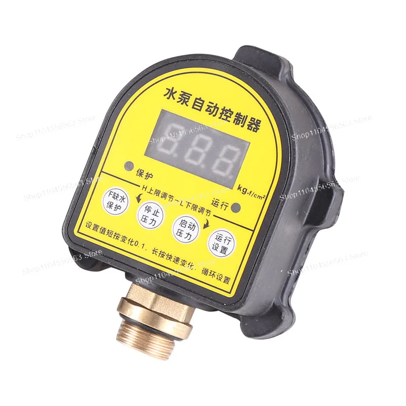 

Микрокомпьютерный умный насос-бустер – цифровой дисплей, автоматический контроллер давления для безрезервуарного водоснабжения