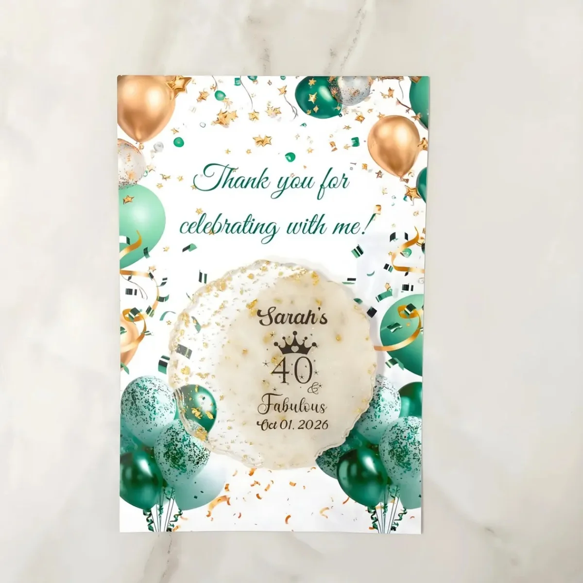 40th 50th 60th 70th 80th Birthday Magnet Favors First Magnet Favors Birthday Magnet Gift for Guest 1st Birthday Magnet