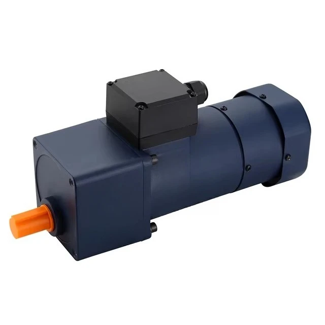 محرك تيار متردد مع تروس تخفيض كهربائي للفرامل 6 وات 60 مم #4