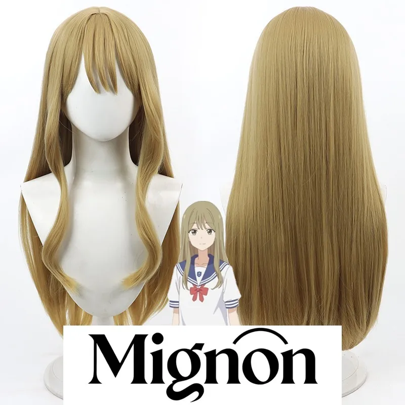 

Ханаока Макото Трансвестит Сэмпай аниме косплей парик с реалистичной кожей головы и длинными волосами