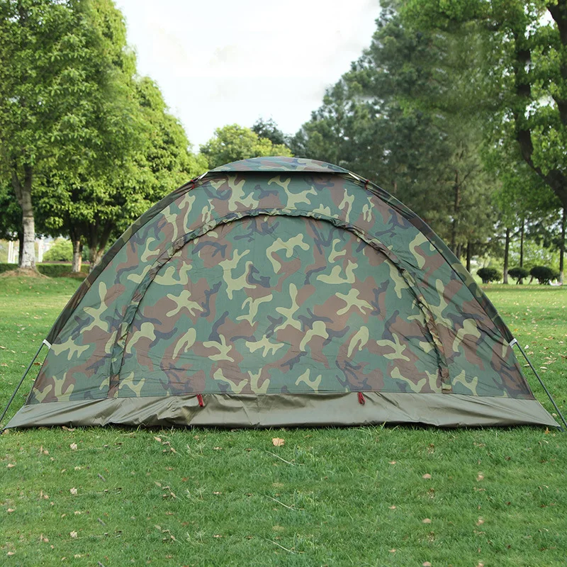 FX-Outdoor Double Camping Tent, Camouflage Tent for Couple, Beach Leisure, Canopy Tent, 2-Person, 3-4 Person