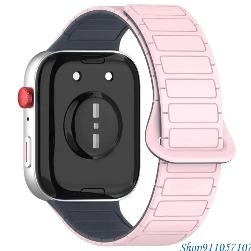 203b Banda silicone essencial com trava magnética para uso diário para assistir Fit 3