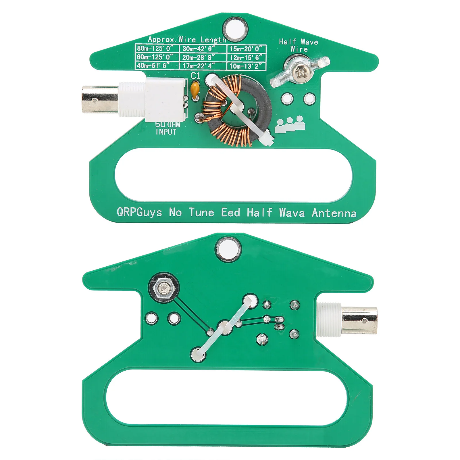 

No Tune End Fed Half Antenna No Tune End Fed Half Antenna Module Portable Assembly 50ohms Impedance Component