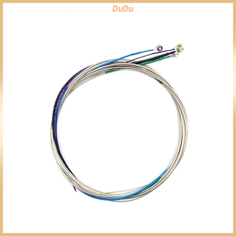 5 String Violin Strings E A D G C,Medium Soft Alloy Fiddle Strings for 4/4 3/4 Violin & 15