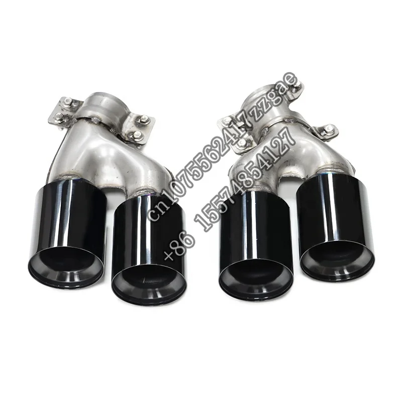 Sypes Stainless Steel Exhaust Tip For  G30 G31 525i 528i 530i M5 Style Muffler Tip Nozzle Tailpipe Exhaust System