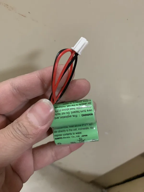2pcs，。for  Sanyo CR17335SE-R MR-J4 Series Servo Battery 2CR17335 Brand New Original，。