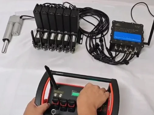 

F24-60-71 Waterproof Crane Radio Remote Control System Remote Control Industry 7 Joystick Remote Control Crane