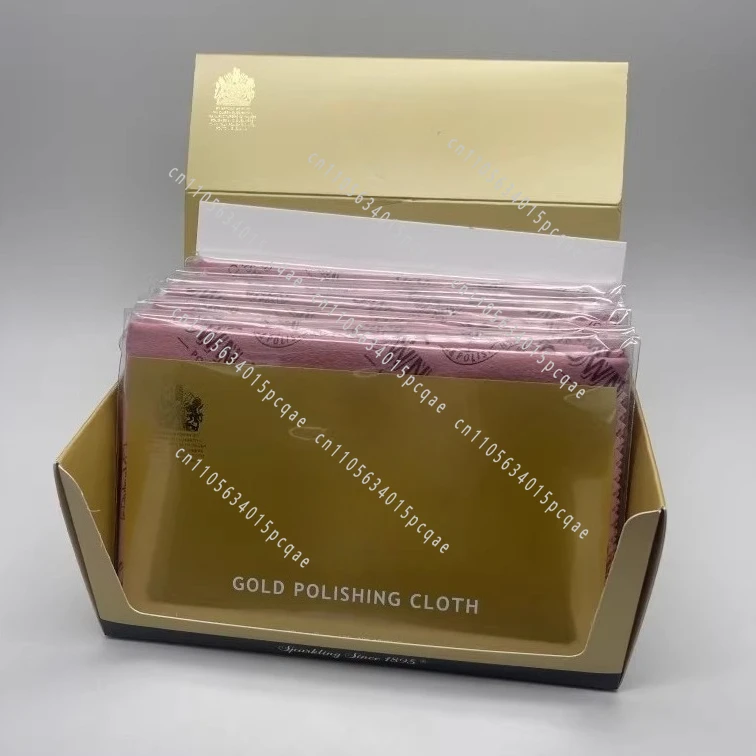 

British chunk gold cloth gold jewelry cleaning cloth ring necklace earrings cleaning cloth