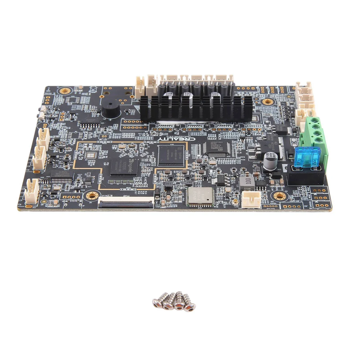 Scheda madre SLQZT K1 Scheda silenziosa CR4CU aggiornata 220812 Parti della stampante 3D della scheda madre S12 32 bit TMC2209 X2000E