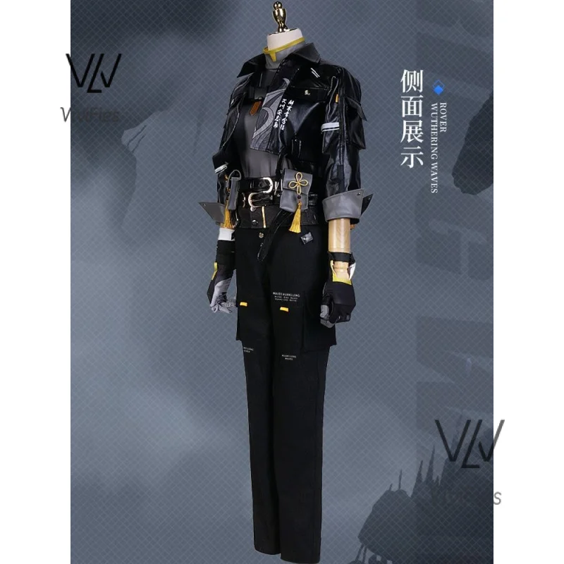 Neues Spiel Biegen Wellen Rover Cosplay Kostüm Rover männlich Cosplay Outfit Perücke Halloween Karneval Uniform Weihnachten Requisite