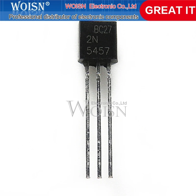 5pcs/lot 2N5457 5457 2N5458 5458 TO-92 JFET N-Channel Transistor General Purpose new original In Stock