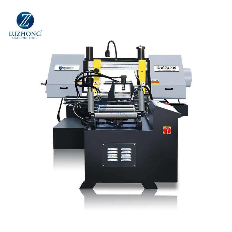 CNC Metal Rotary Angle Band Saw Machine GHSZ4235 Hydraulic Band Saw Machine