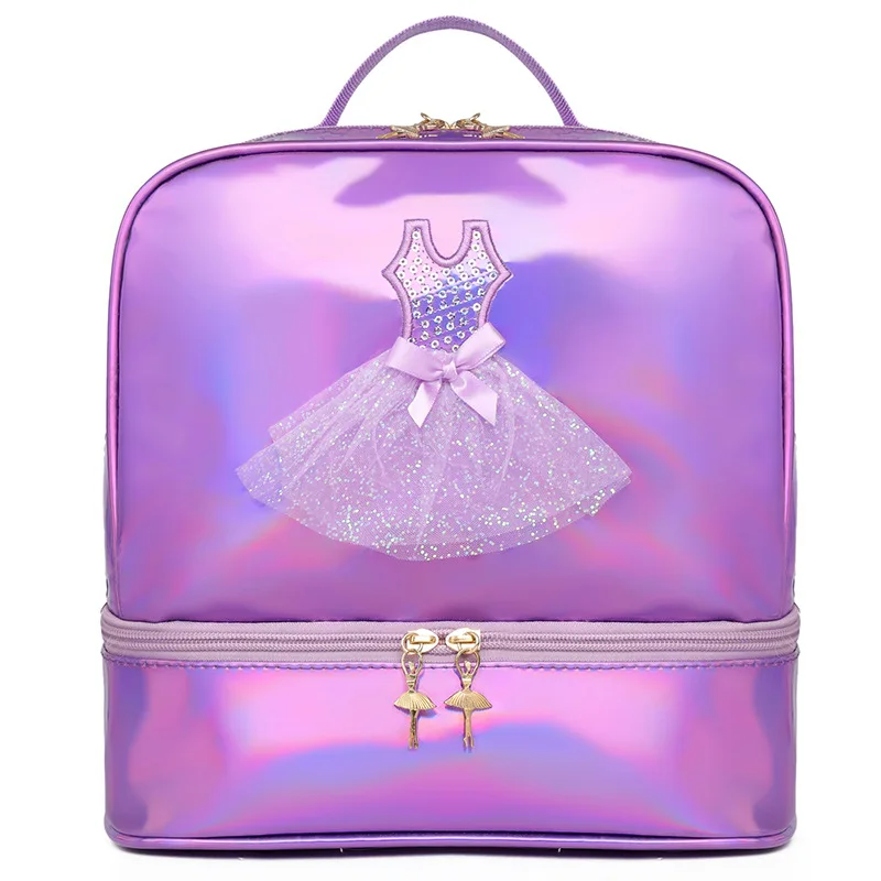 Sac à dos d'école polyvalent pour enfants, sac de rangement de danse pour enfants, sac de maternelle princesse, sac de ballet pour filles, mode pour enfants, nouveau