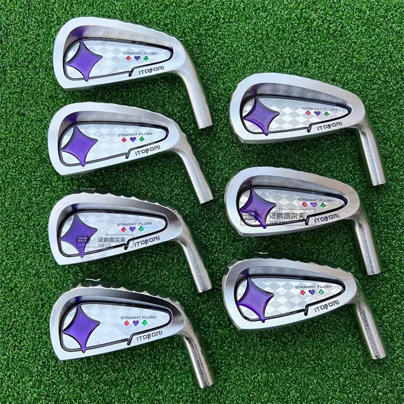 New Itobori Golf Club Itobori Poker Golf Forged Irons Set #4-#P(7pcs)  Violet Itobori Irons