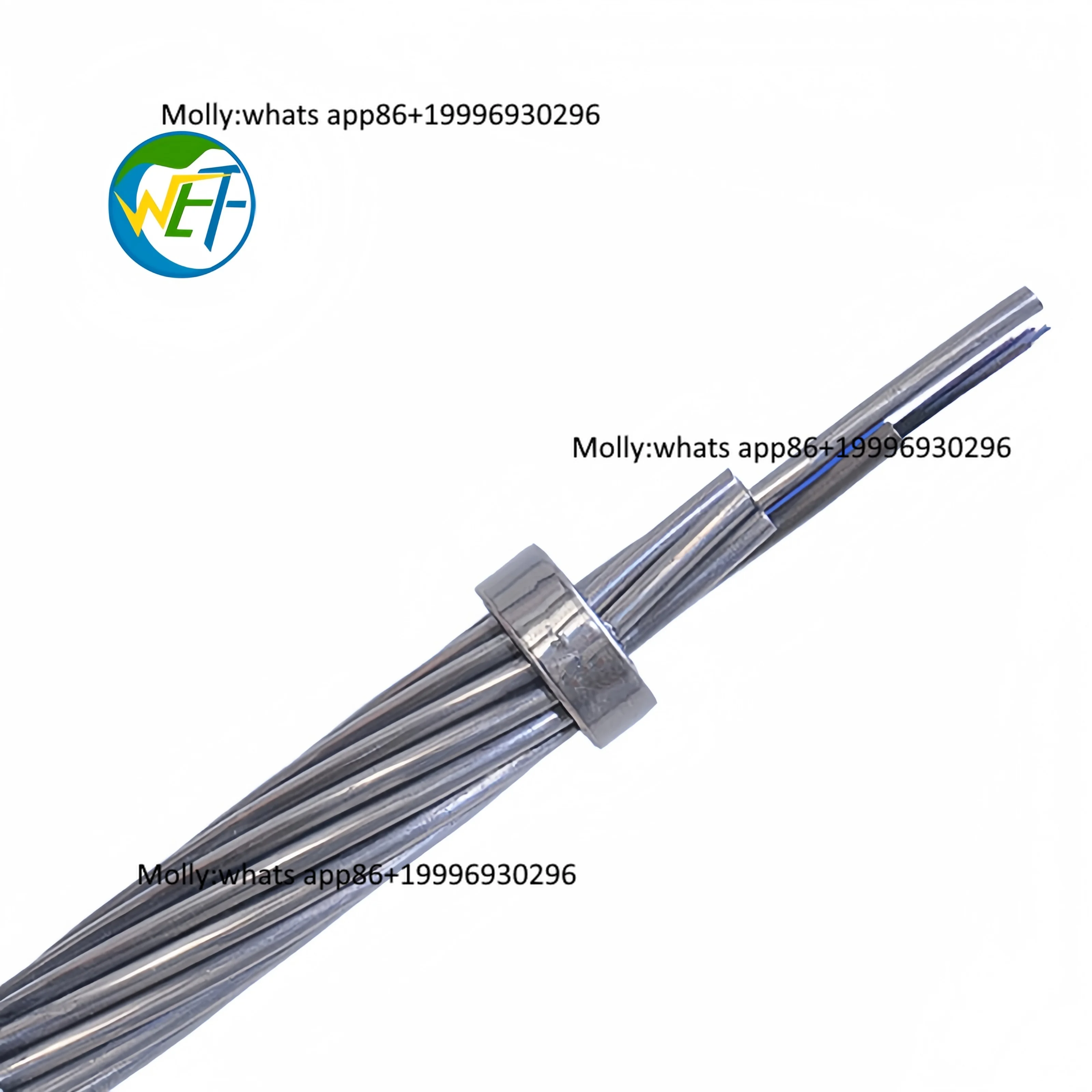 Power Transmission Aerial Communication Optical & Ground Cable OPGW-24B1; 32B1; 48BI for Solar/Wind Power