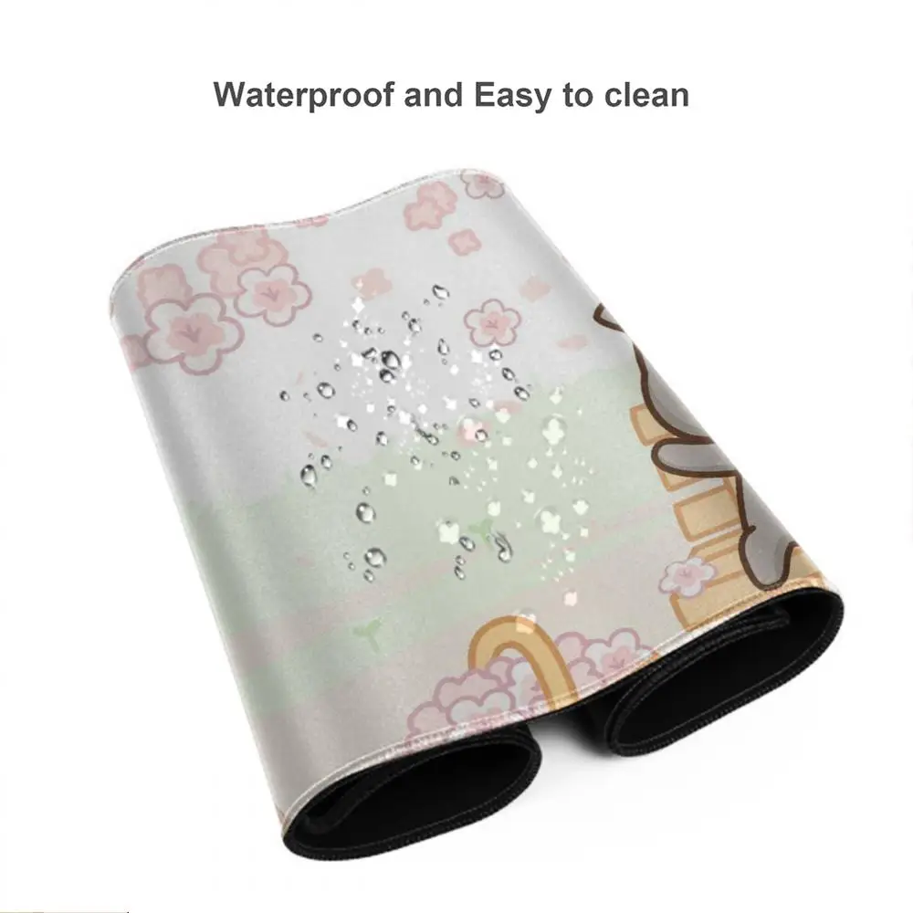 Peach Mochi Mouse Pad Mouse Pad Extended Gaming Keyboard Mats Large 90x40cm XXL Gamer Mousepad