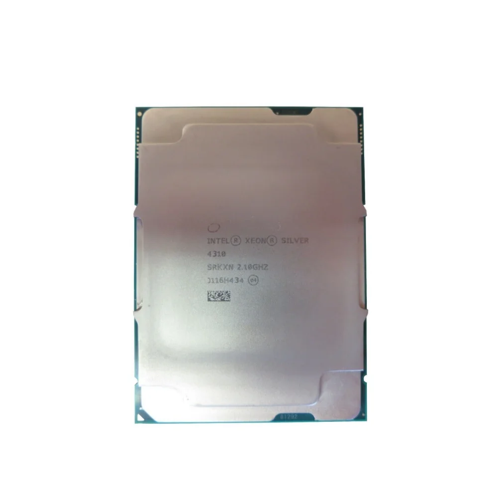 

ЦП Xeon Silver 4310, 2,1 ГГц, 18 МБ, кэш Вт, 12 ядер, 24 потока, процессор LGA4189 PCIE4.0 ECC