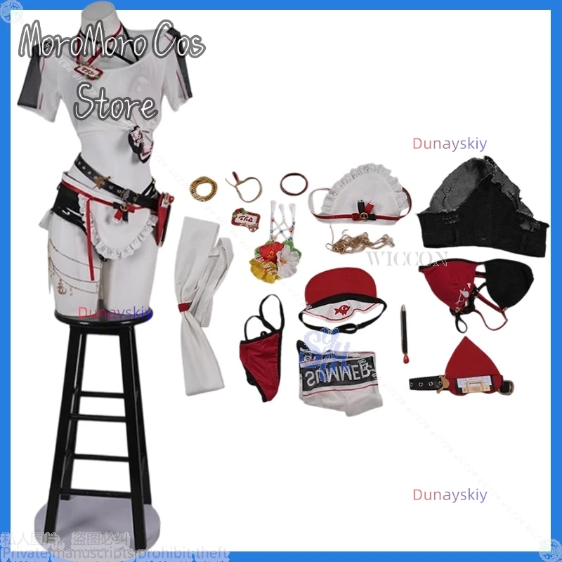 

Holonatsu Paradise Summer 웃 optim 의상 Anime Vtuber Houshou Marine Youtuber Косплей Сексуальная одежда для купания Kawaii Lingeries Парики Хэллоуин