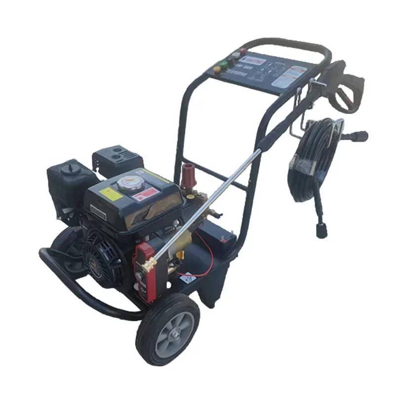 High-Pressure Fuel-Powered Cleaner, 7HP Commercial-Grade High-Power Engine, Includes Spray Gun Extension Pole