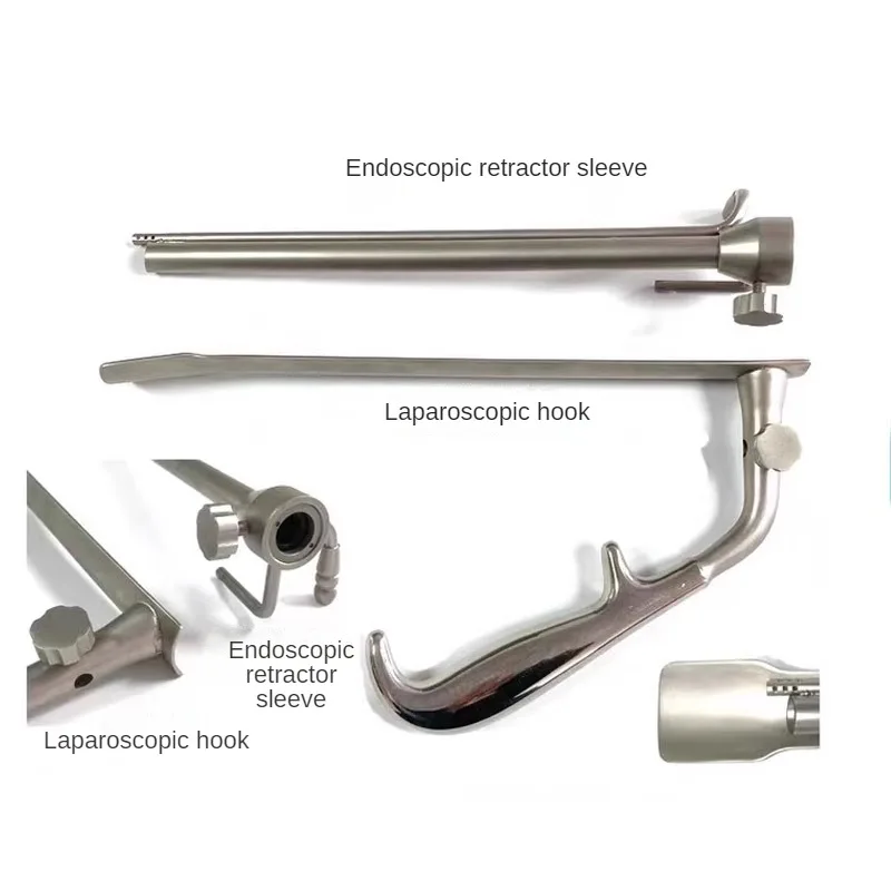 Laproscopy Instruments Laparoscopic Surgery Grasping Forceps Fiber Optic Breast Retractor