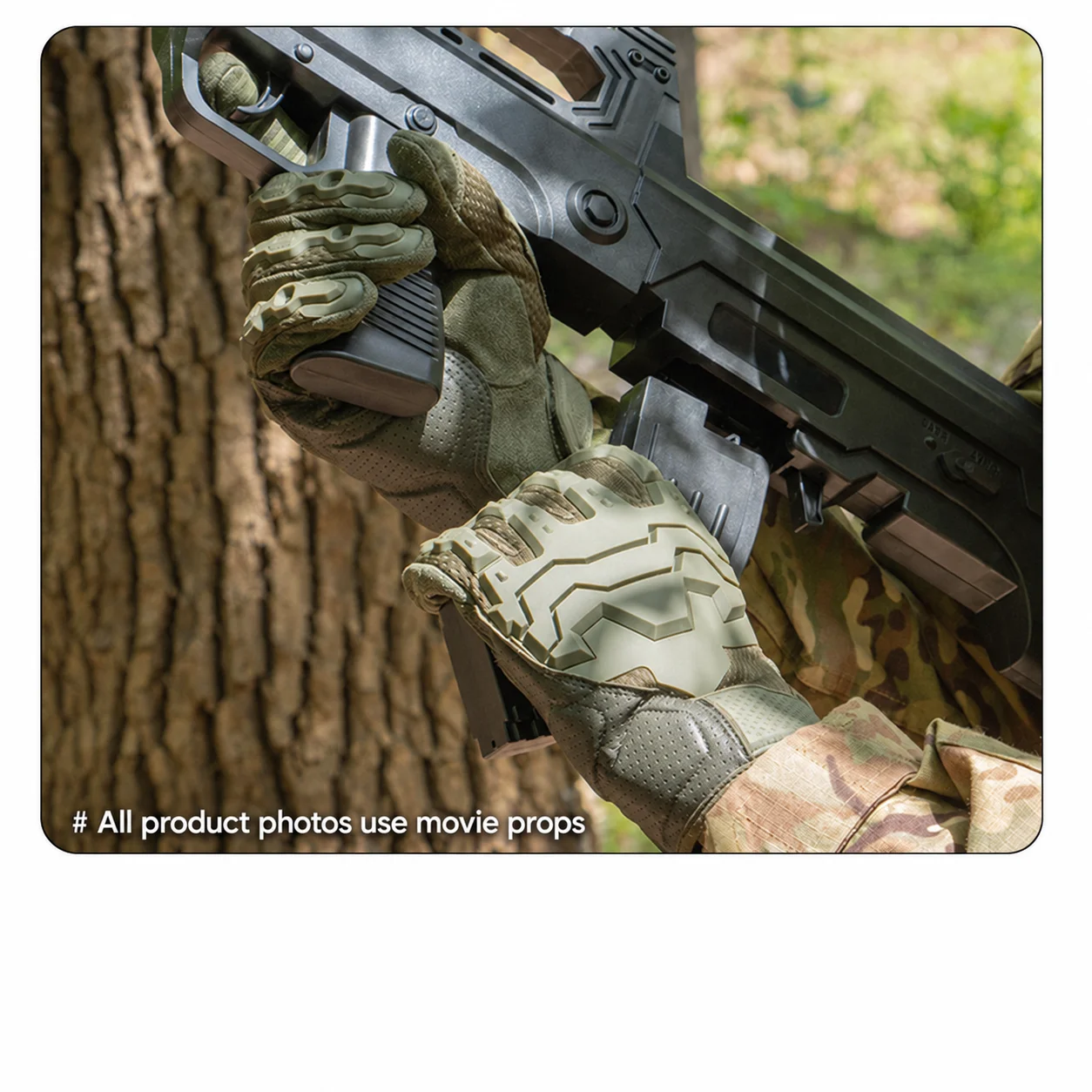 Outdoor Ice Silk Full-Finger Tactical Gloves for Motorcycle Riding Touchscreen Compatible Anti-Slip Breathable Wear-Resistant