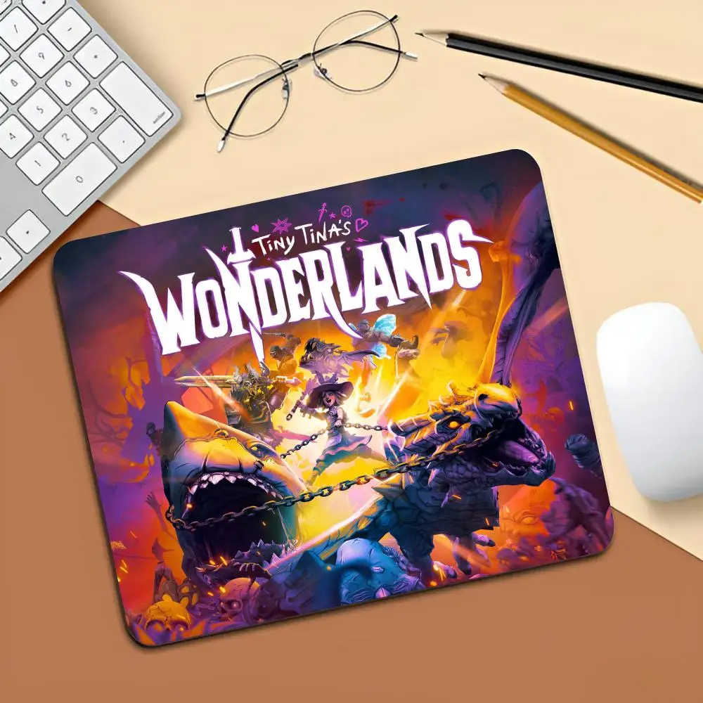 Tiny Tina's Wonderlands Mouse Pad Gaming Laptops Keyboard Mat Deskmat Pc Accessories Desk Protector Mousepad Gamer Mats Anime Ma