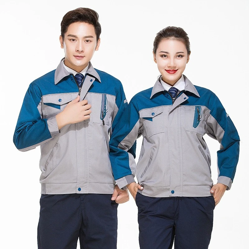 Labor protection clothing tooling set Long-sleeved factory clothing Men's clothing Welder Men's tooling Construction site