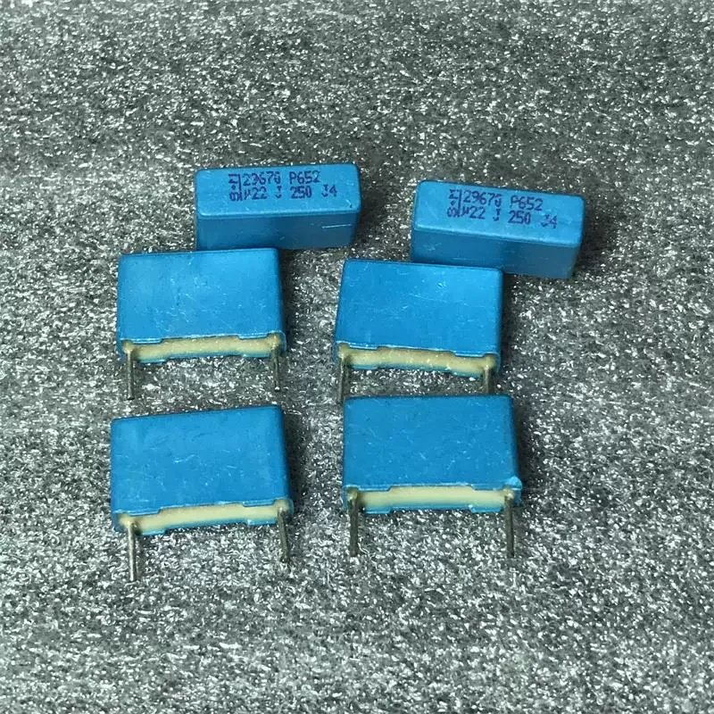 10-100pcs New German Siemens S+M old P652 series 0.22UF 250V fever coupling infinite capacitor