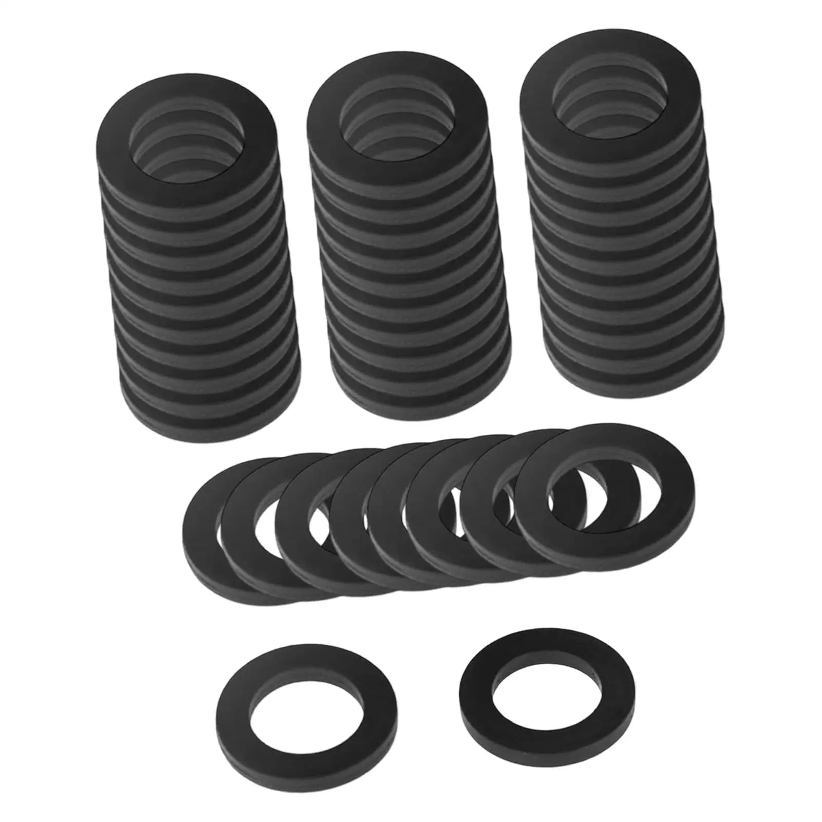 Practical Silicone Hose Gaskets Easy Install Accessories Direct Replace Washers for Garden Hose Connectors