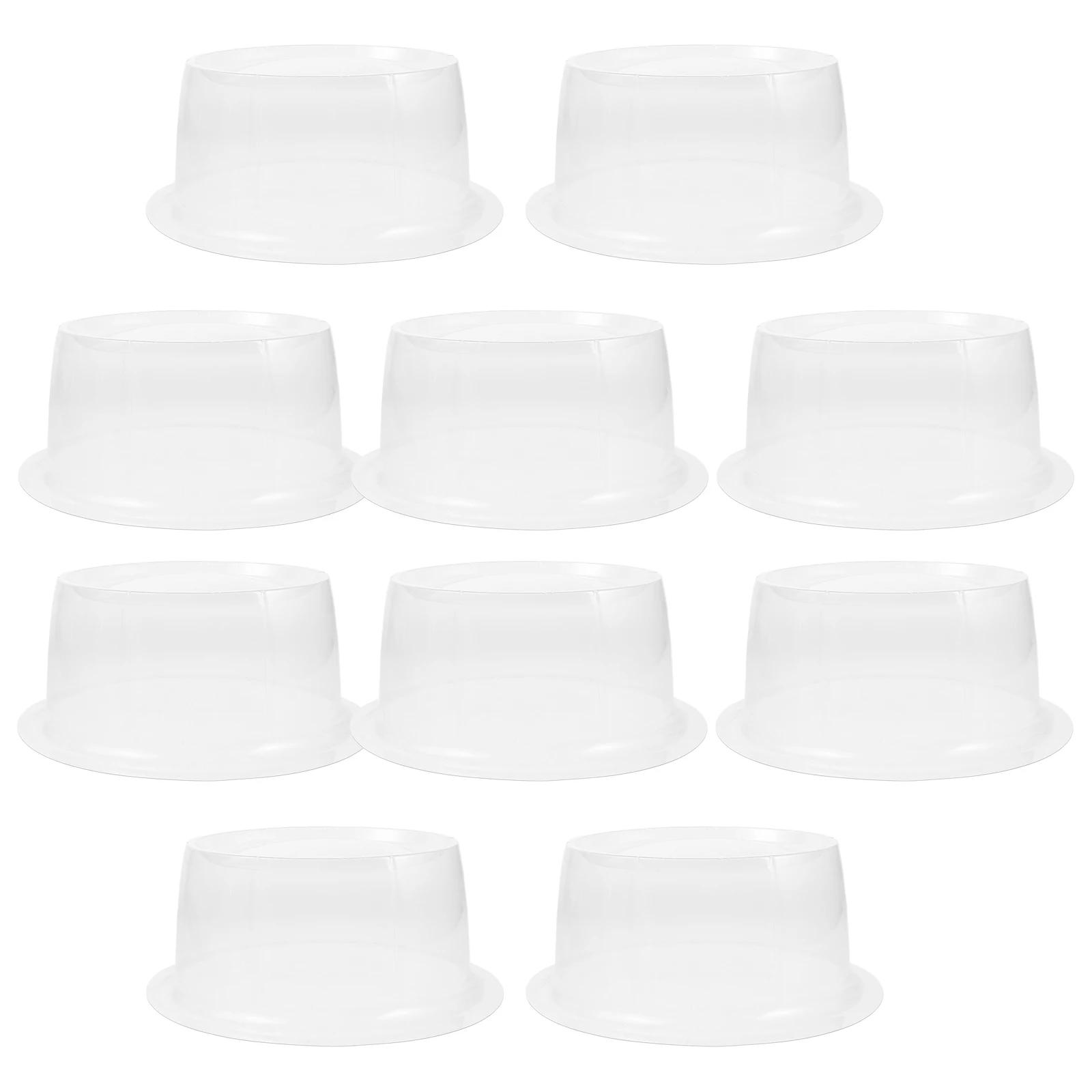 

10 Pcs Top Hat Storage Bracket Cap Stand Display Support Flat-top Insert Hard Inner Former Shaping