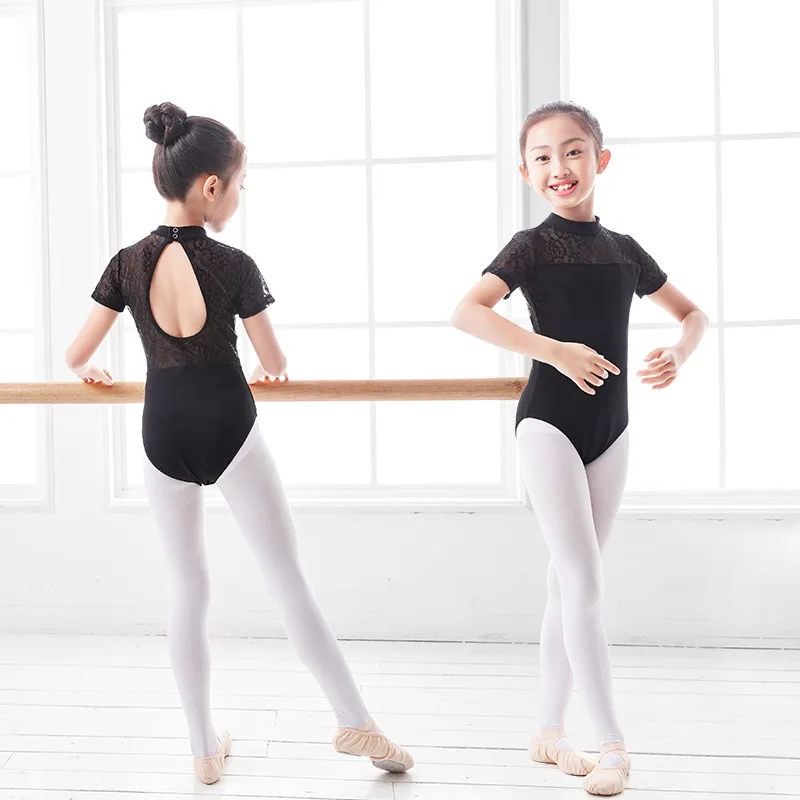 Roupa de treino infantil, vestido de dança bonito, roupa de festa, performance de palco, fantasia sem costas para menina, moda