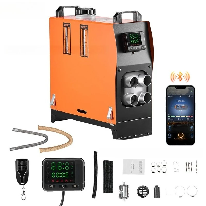 Parking Heater Portable Integrated Bluetooth Aluminum Alloy Tent RV Heater Heater