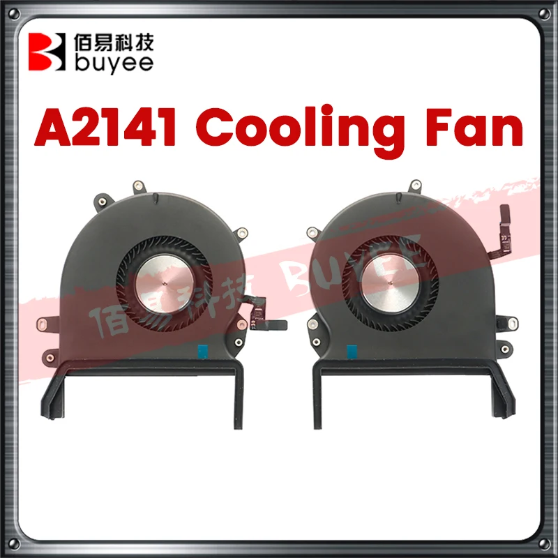 

Original New A2141 CPU Cooling Fan For MacBook Pro Retina 16" A2141 EMC 3347 Left and Right Cooler Fan Set Laptop Parts