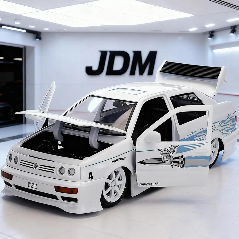 

JADA 1:24 Jesse's Jetta Alloy Car Diecasts & Toy Vehicles Car Model Miniature Scale Model Car For Children