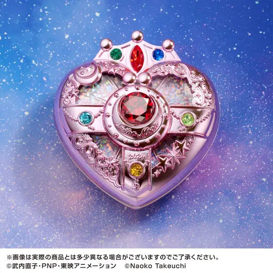 BANDAI Sailor Moon model figurki zabawki Proplika Serce Wszechświata S zabawki 2024, luksusowy, limitowany proszek Zupełnie nowy, oryginalny