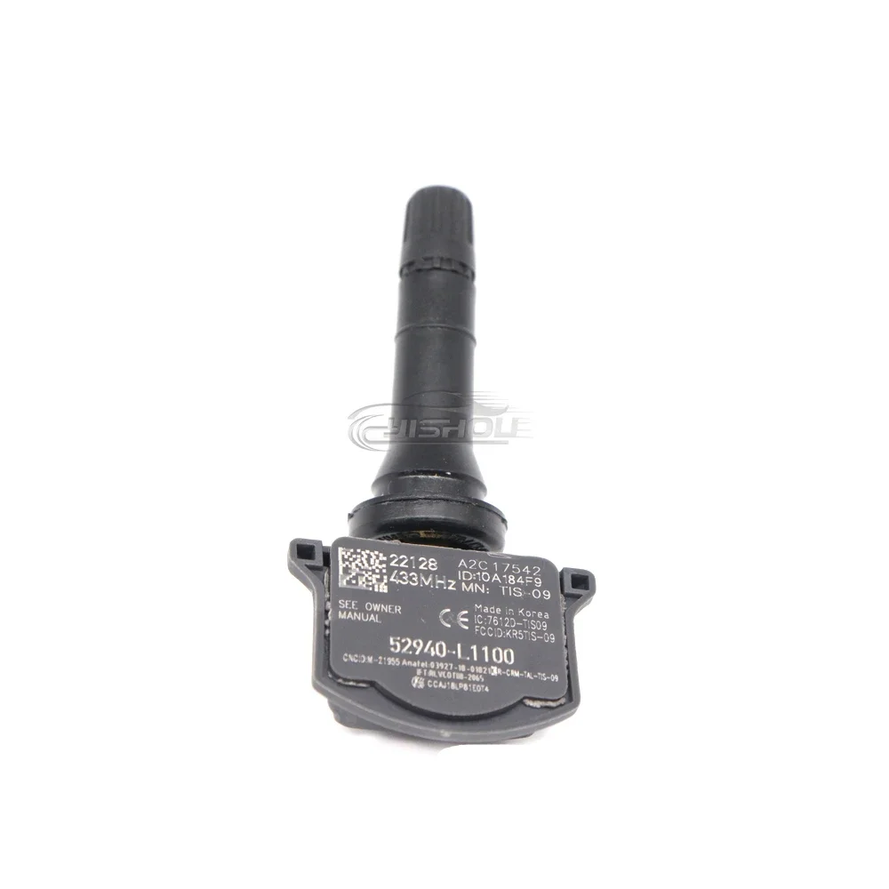 52940-L1100 Monitor ciśnienia w oponach samochodowych Czujnik TPMS do Kia Sportage Sorento Seltos Optima Hyundai Tucson Elantra Ioniq 5 433Mhz