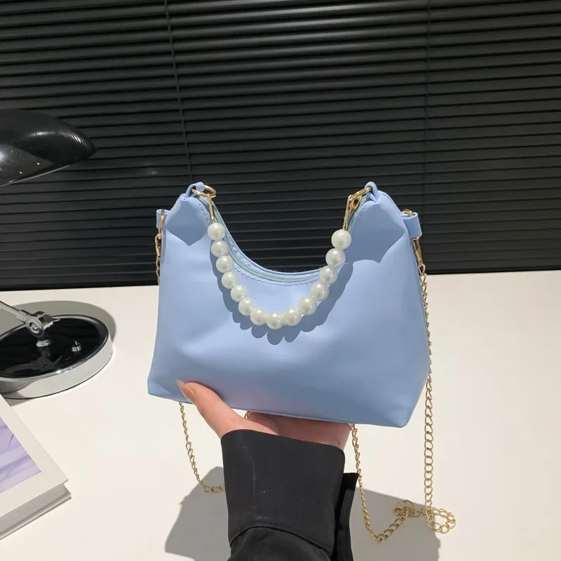 

Premium pearl chain small bag women's niche crossbody small bag