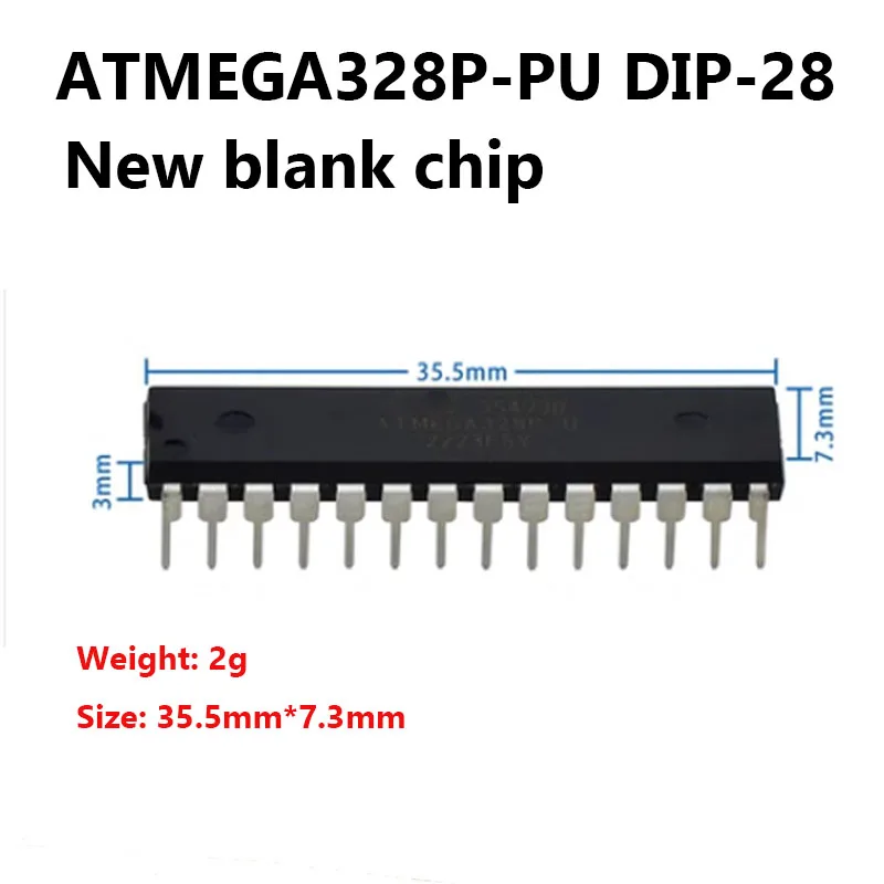 ATMEGA328P-PU DIP-28 Domestic Memory Chip For R3 ATMEGA328PB-AU Original Burn-in Block