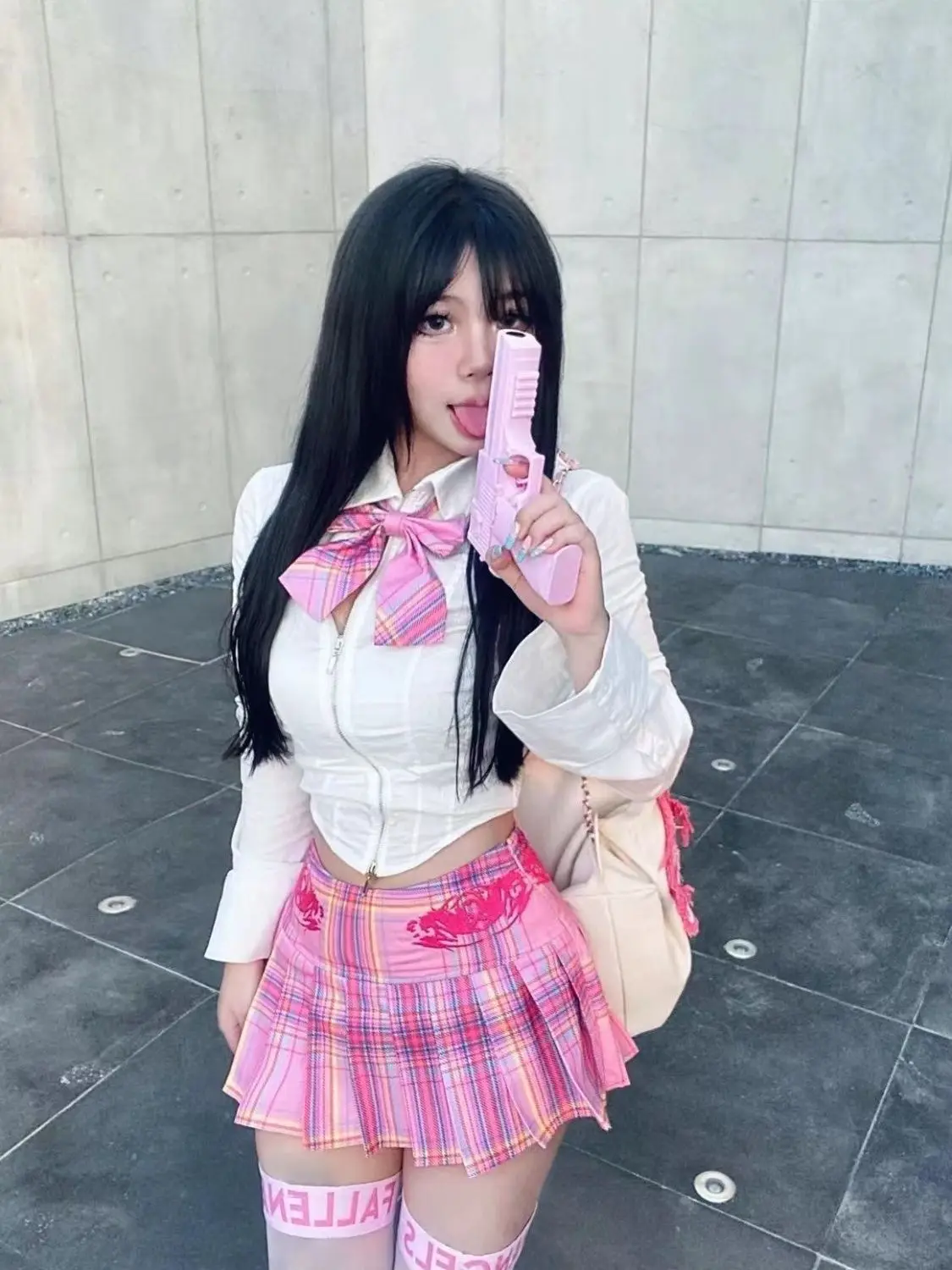 

Summer Style Pure Lust Style JK Uniform Sweet Suit Female Slim High Waist Pleated Skirt College Style two-piece Jk Uniform Suit