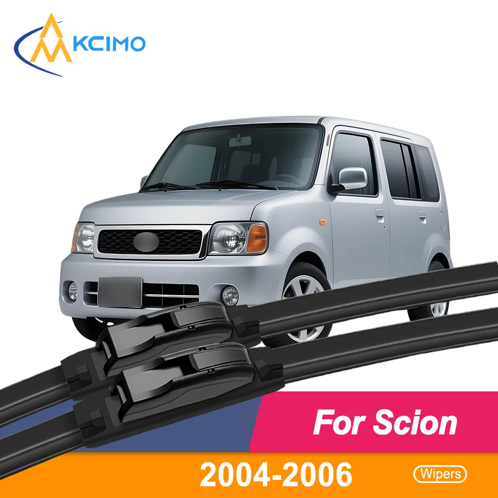 

Гладкие и бесшумные щетки для протирки, 2 шт., совместимые с Scion xB XP30 2004-2006, всепогодная производительность, четкий обзор, безопасное вождение